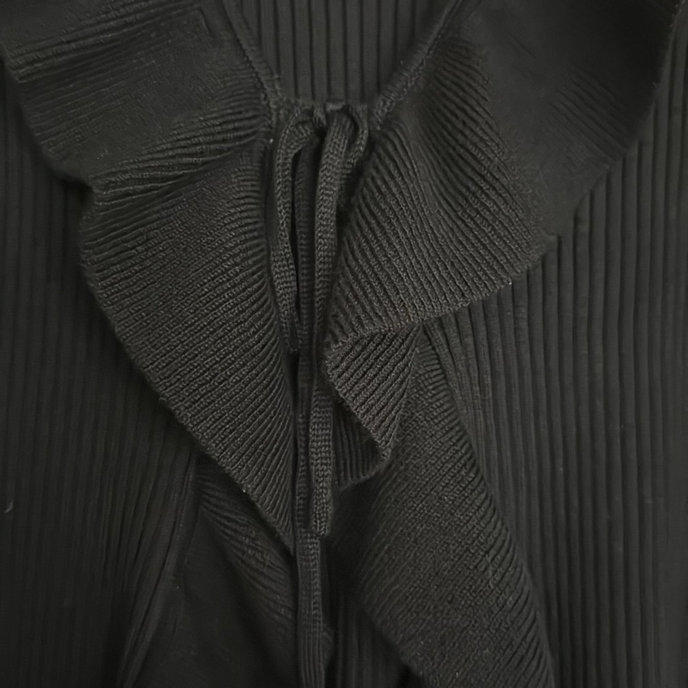 Cascade Ruffle Long Sleeve Sweater - Picture 4 of 6